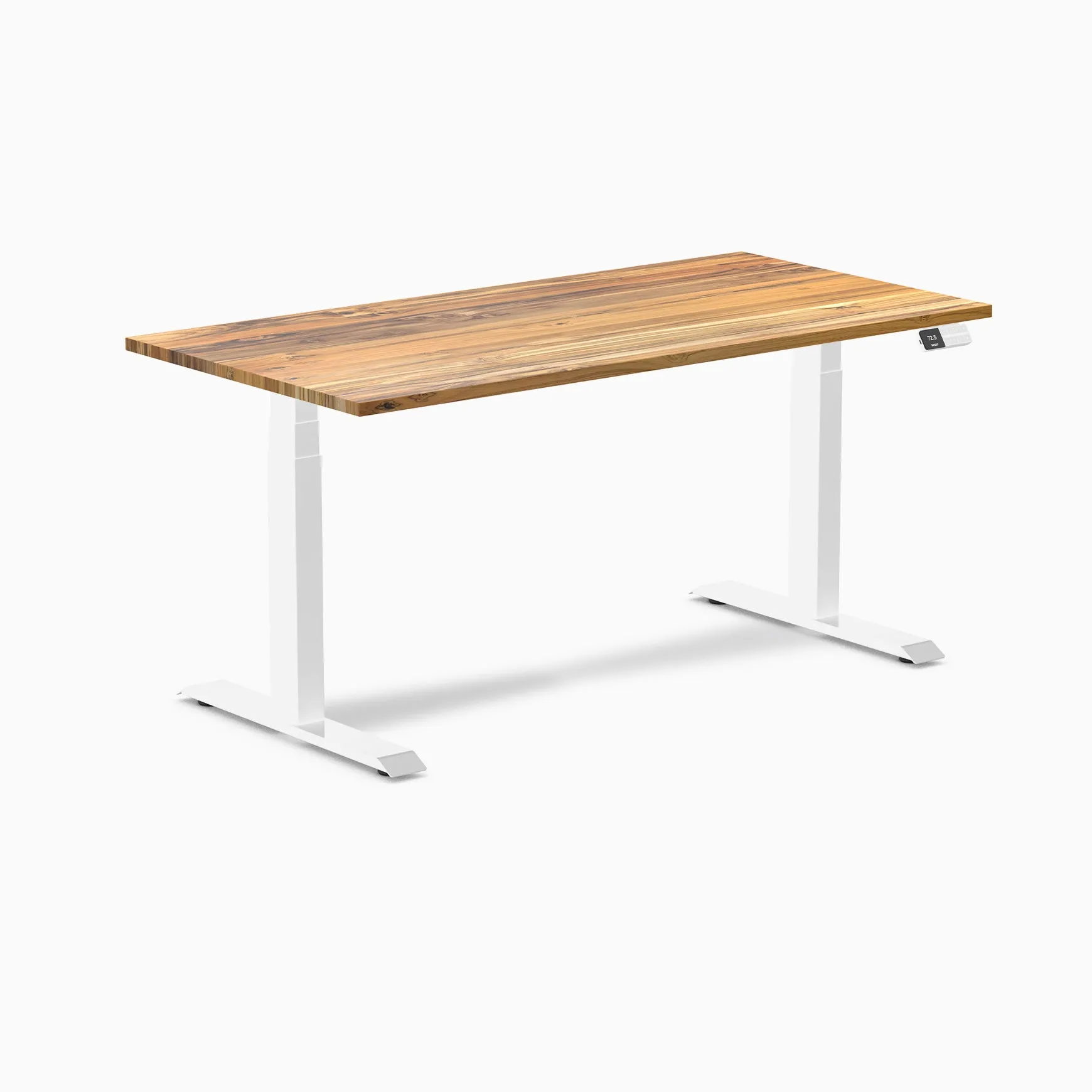 Desky Dual Hardwood Sit Stand Desk