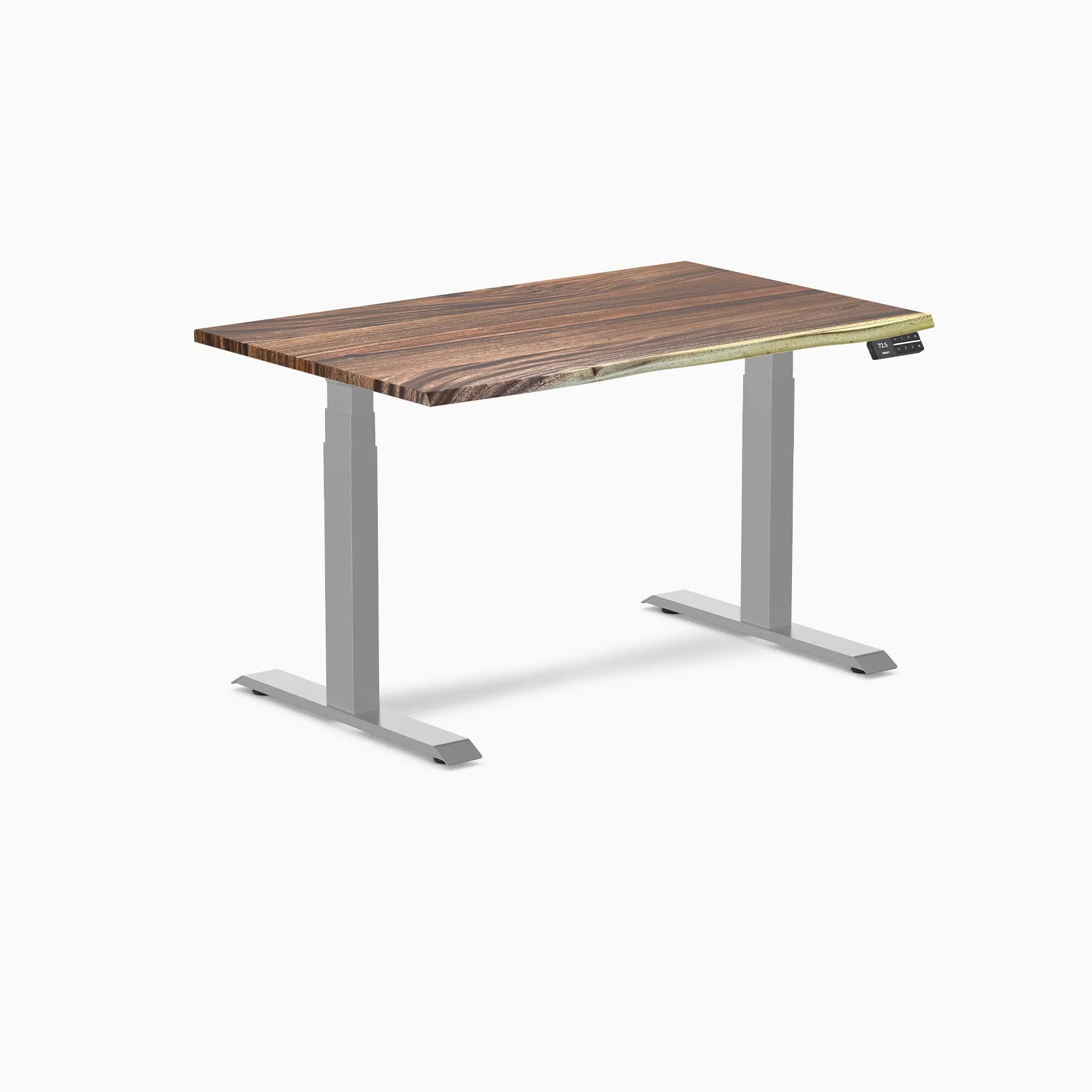 Desky Dual Hardwood Sit Stand Desk