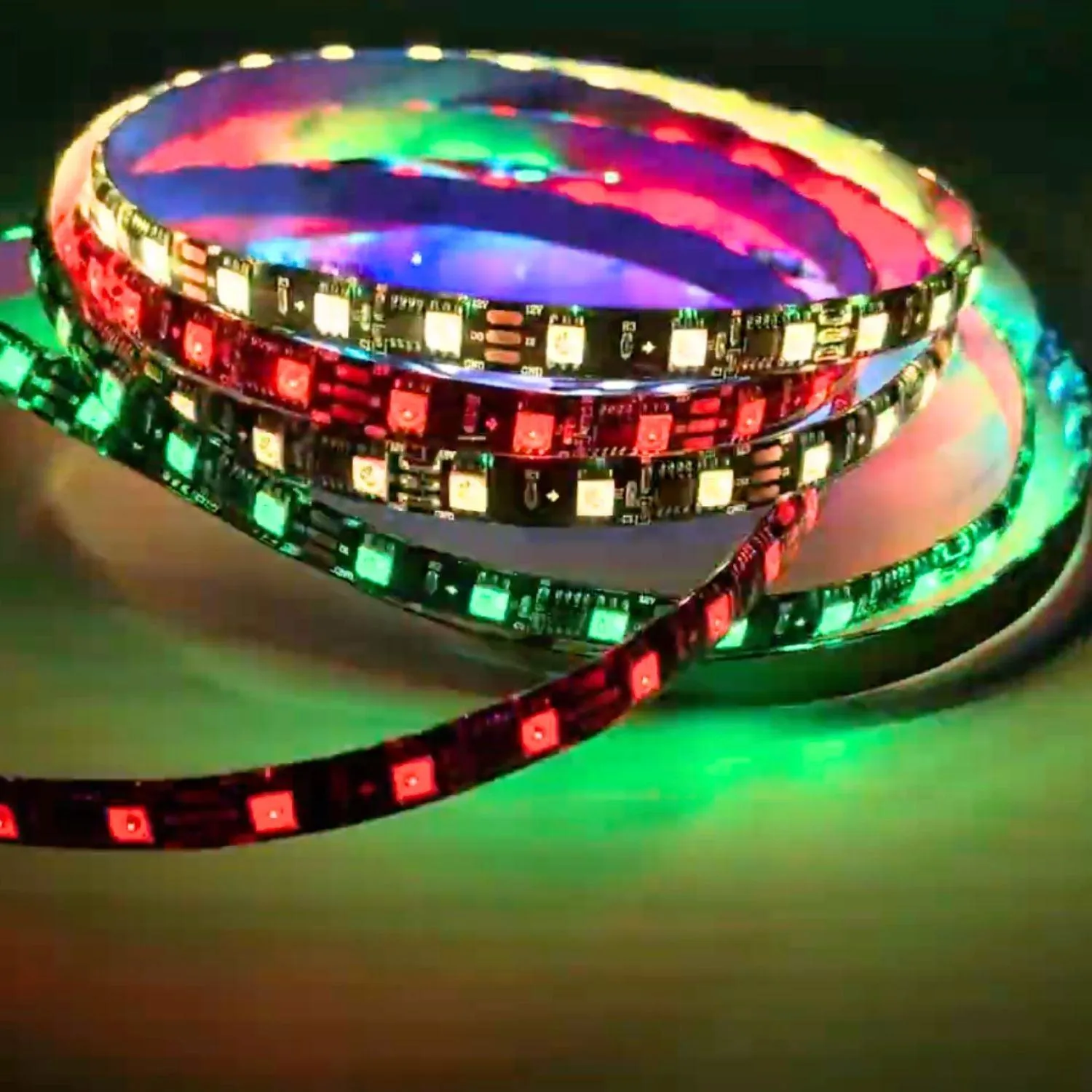 Digital Pixel RGB LED Strip 12V WS2811 Addressable 5050 60LED/m IP20 5 Metre