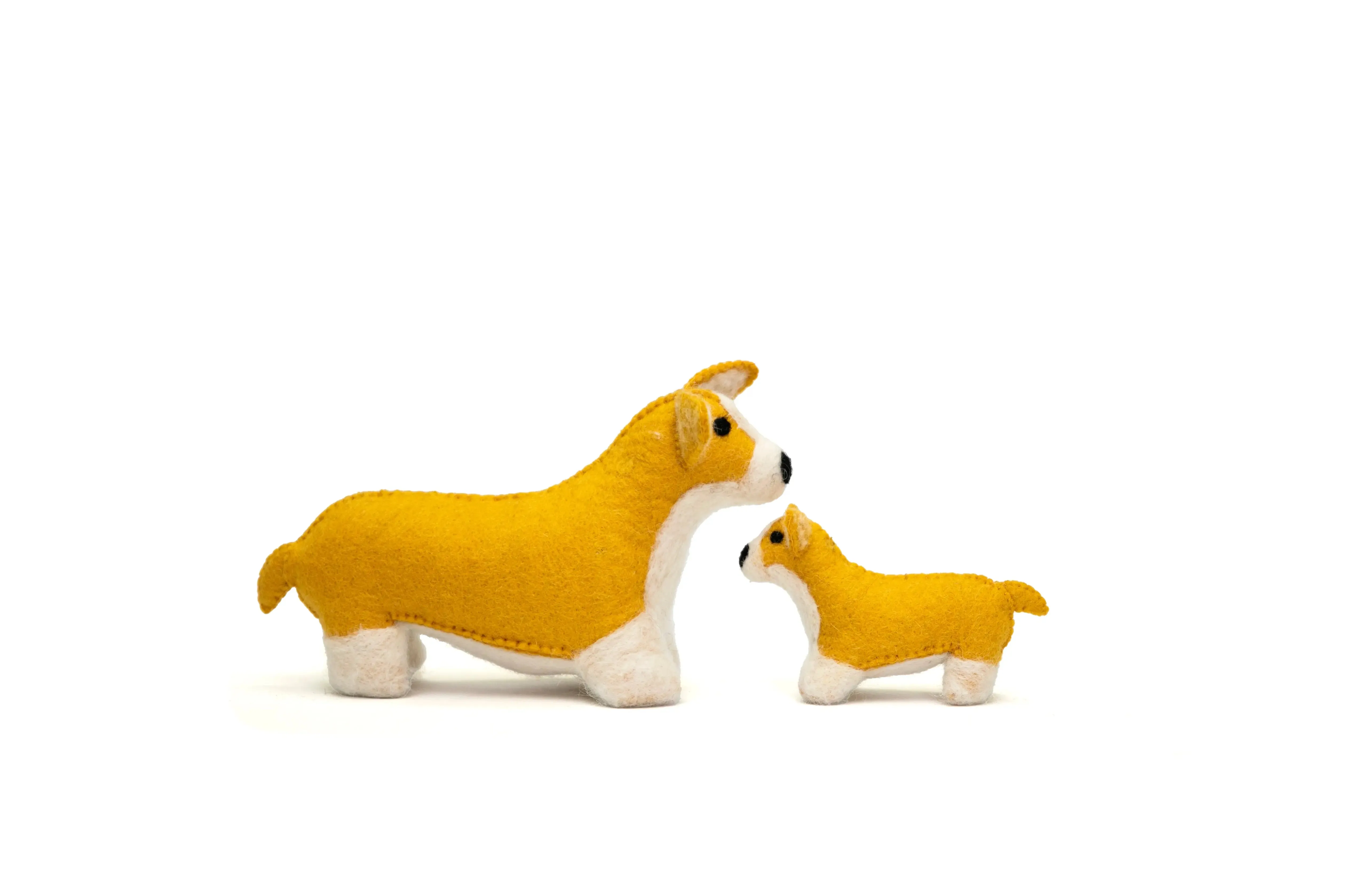 Discover the Magic of Betty Corgi  Felt Toys for Kids - Buy Now - 2 pcs