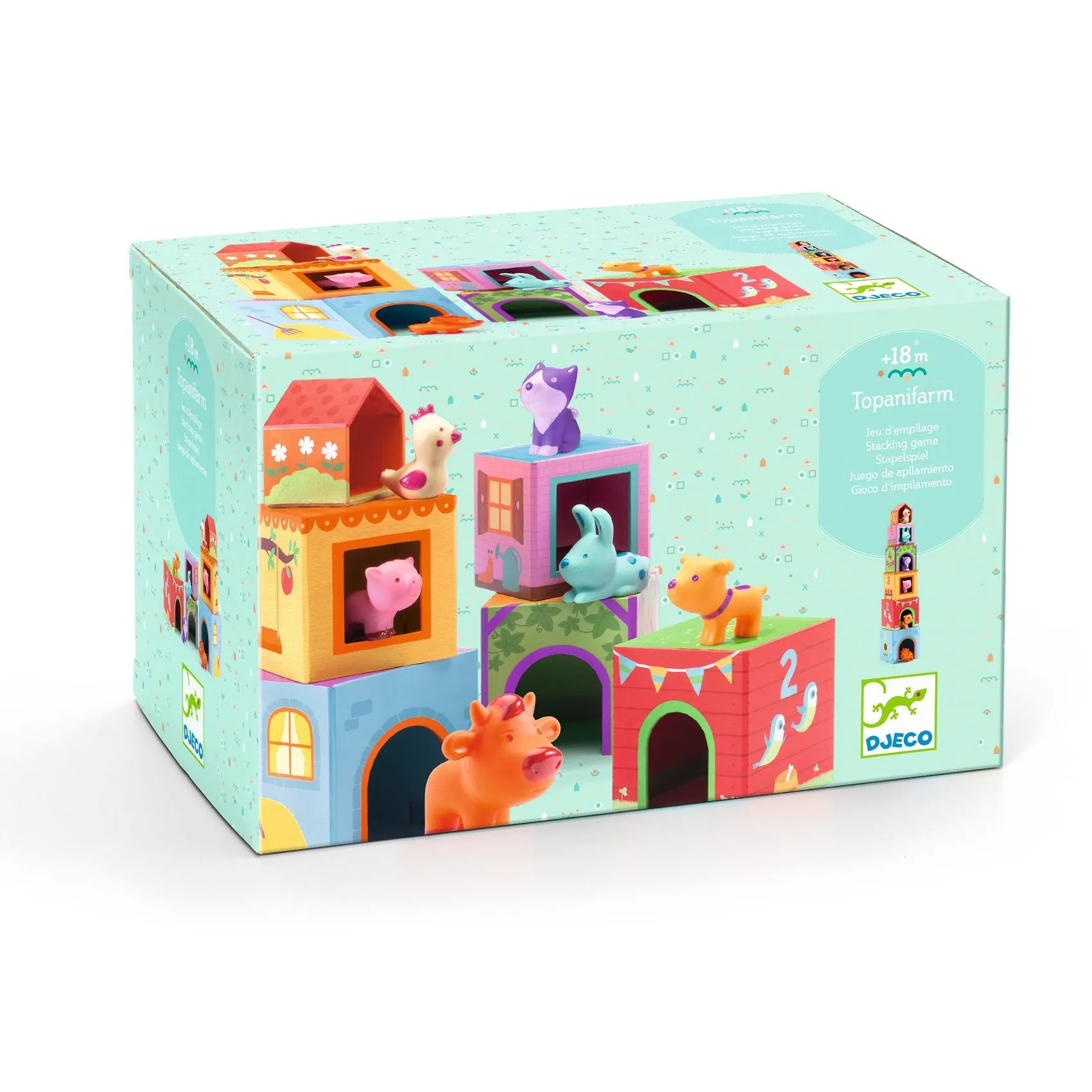 Djeco Stacking Cubes – TopaniFarm