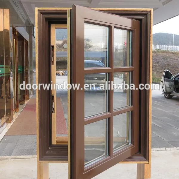 Doorwin 2021China Factory Promotion wood window parts diagram installation