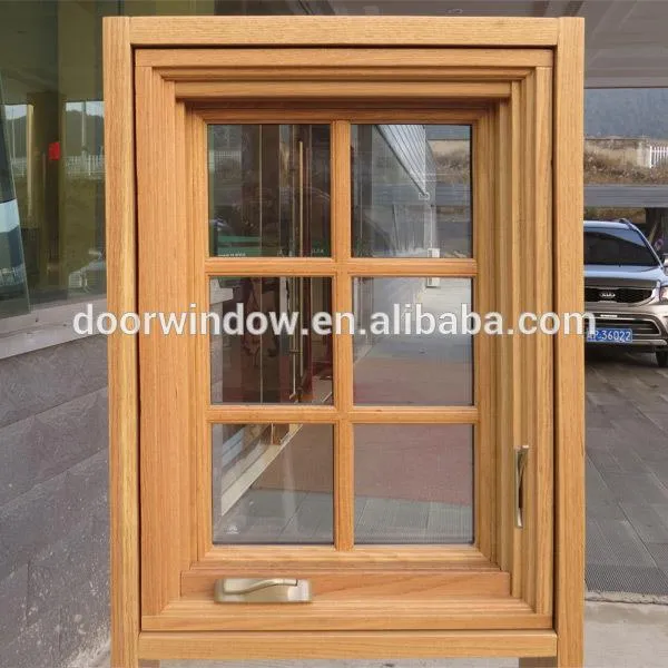 Doorwin 2021China Factory Promotion wood window parts diagram installation