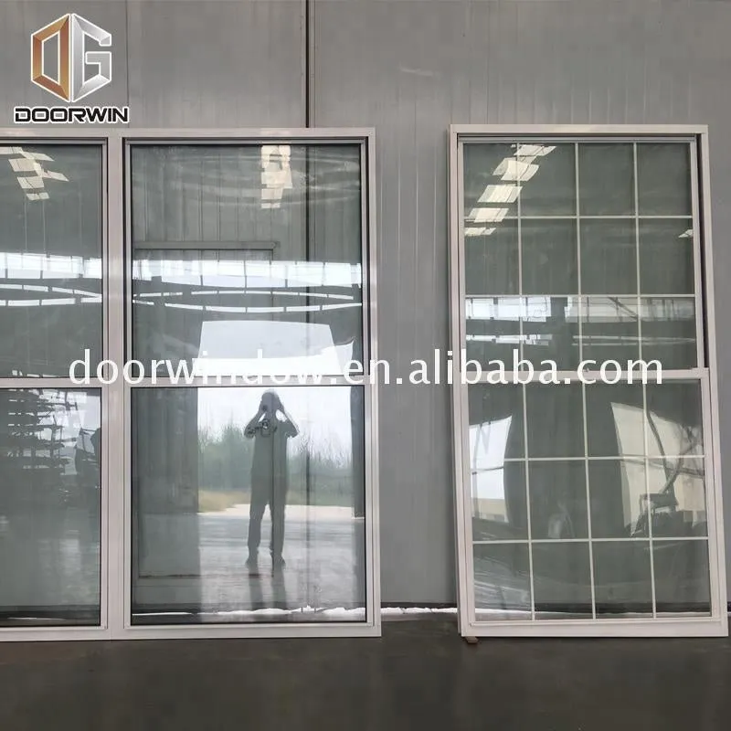 Double hung windows for home window replacement parts by Doorwin on Alibaba