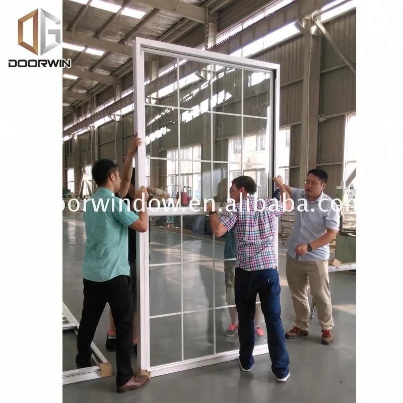 Double hung windows for home window replacement parts by Doorwin on Alibaba