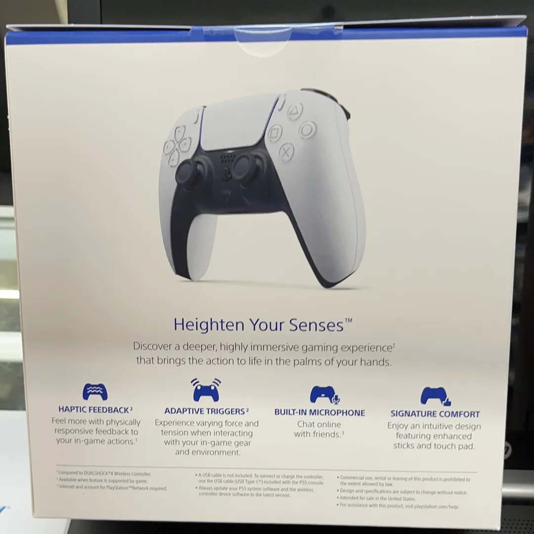 Dualsense wireless white controller Ps5