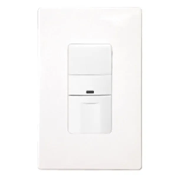 Eaton Wiring Devices OS306U-LA-K Motion Sensor Switch, 120 V, 1 -Pole, Motion Sensor, 180 deg Sensing, Light Almond