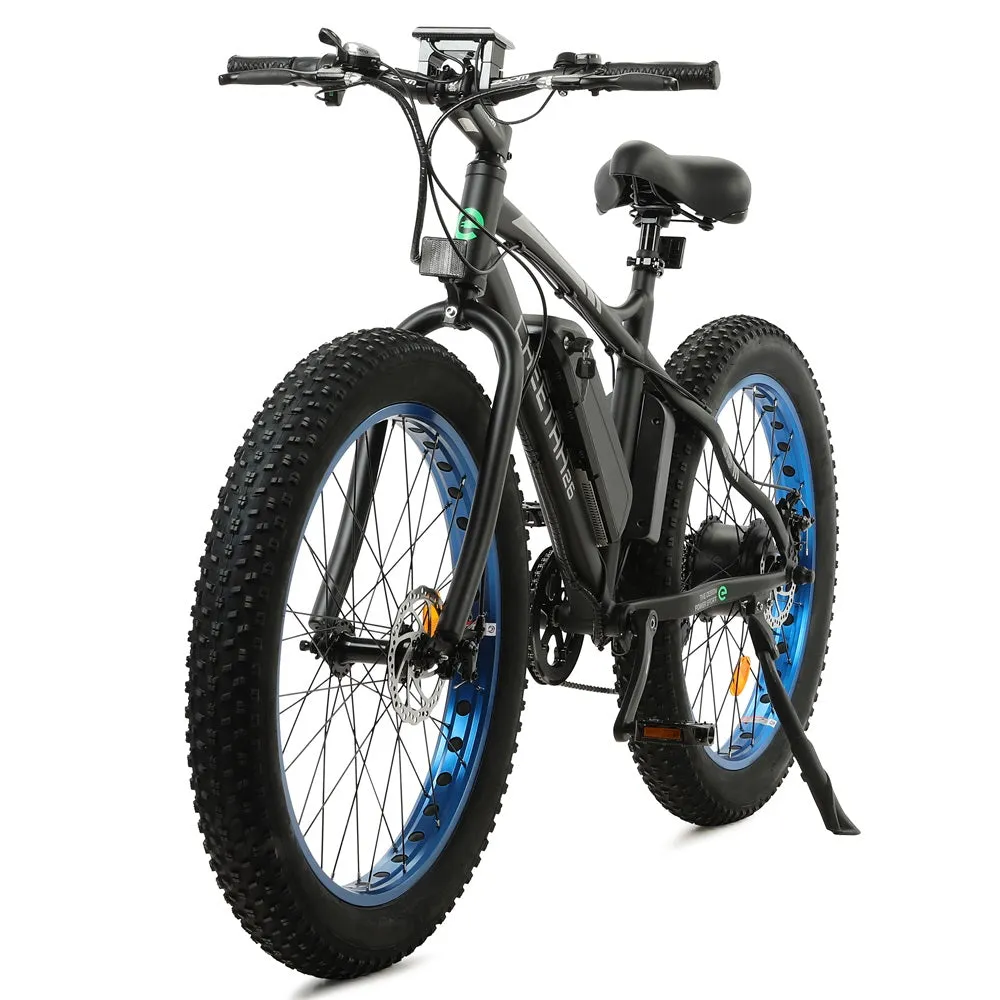 Ecotric Cheetah 26 Fat Tire Beach Snow Electric Bike