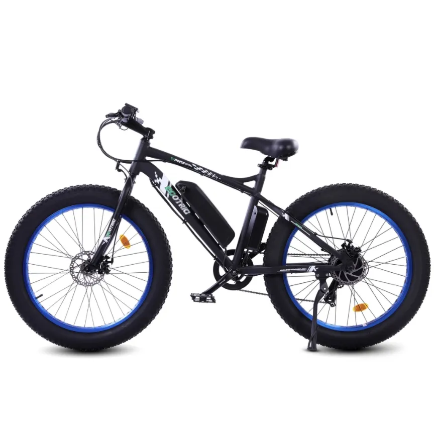 Ecotric Cheetah 26 Fat Tire Beach Snow Electric Bike