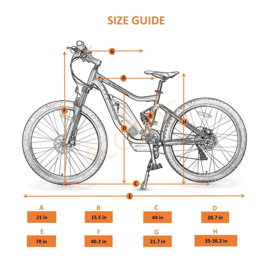 Ecotric Tornado Full Suspension MTB Electric Bike