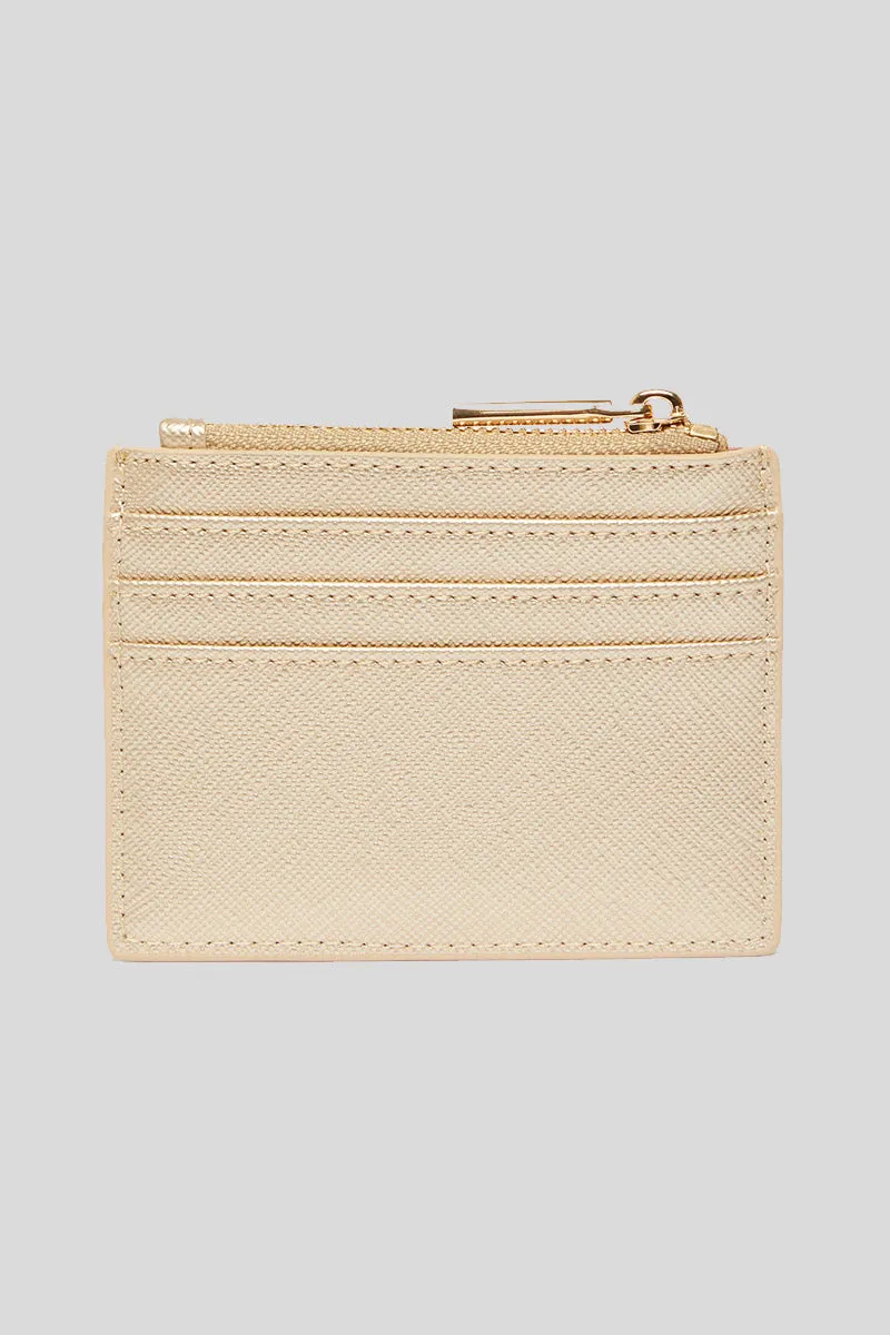 Ecs Credit Card Case Liu Jo Aledis - Gold