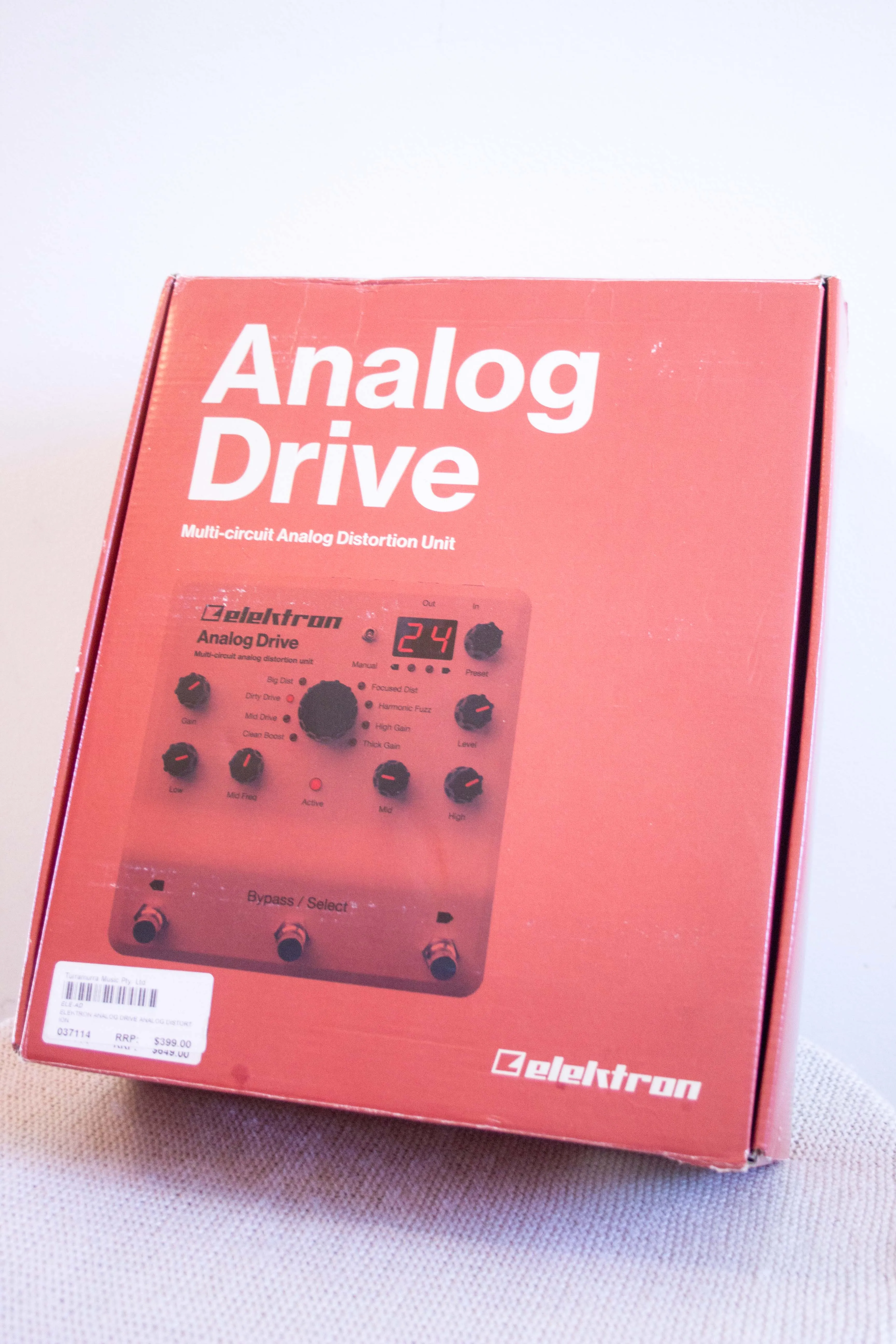 Elektron Analog Drive Multi-Circuit Analog Distortion Pedal