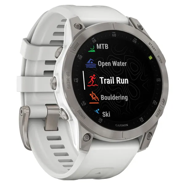 epix Gen 2 Active Smartwatch (White Titanium)