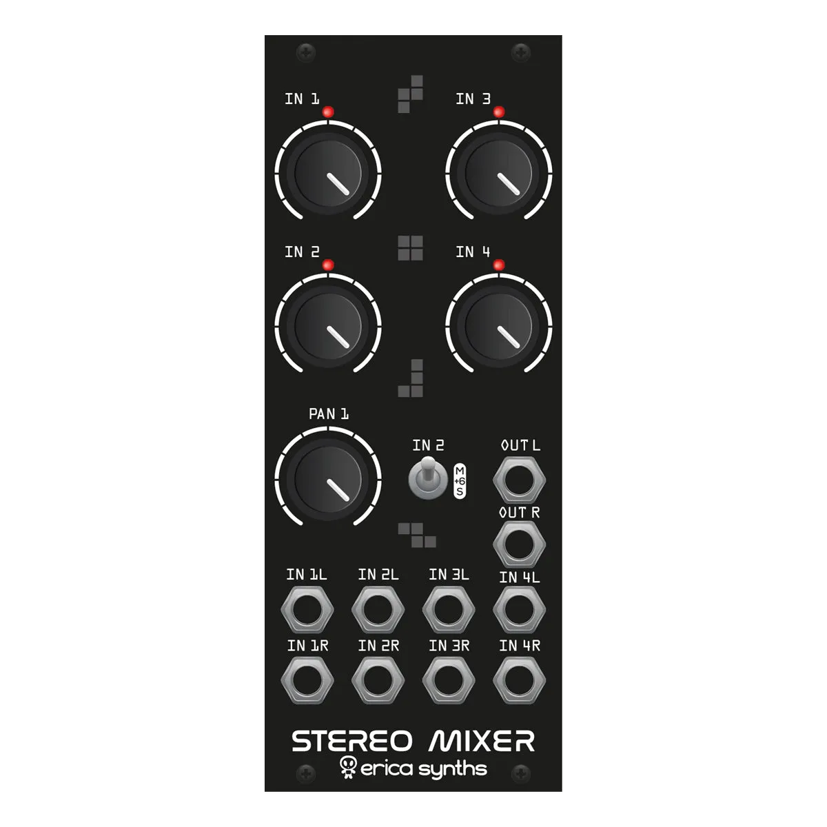 Erica Synths Drum Stereo Mixer