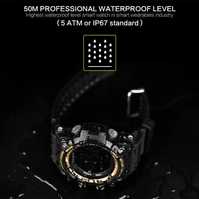 EX16 Smart Watch - Waterproof Men's Wristwatch