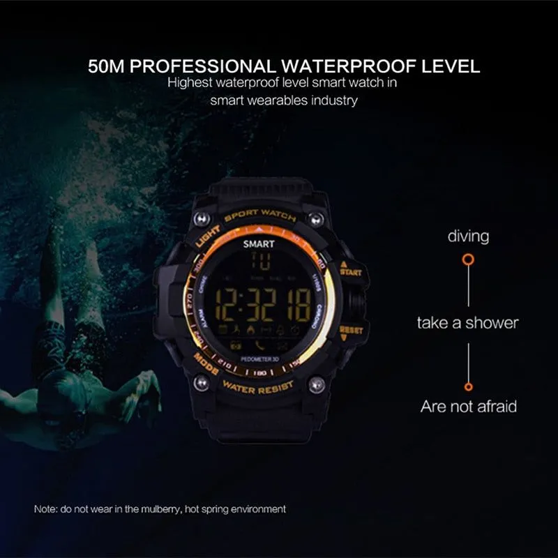 EX16 Smart Watch - Waterproof Men's Wristwatch