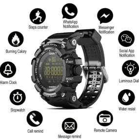 EX16 Smart Watch - Waterproof Men's Wristwatch