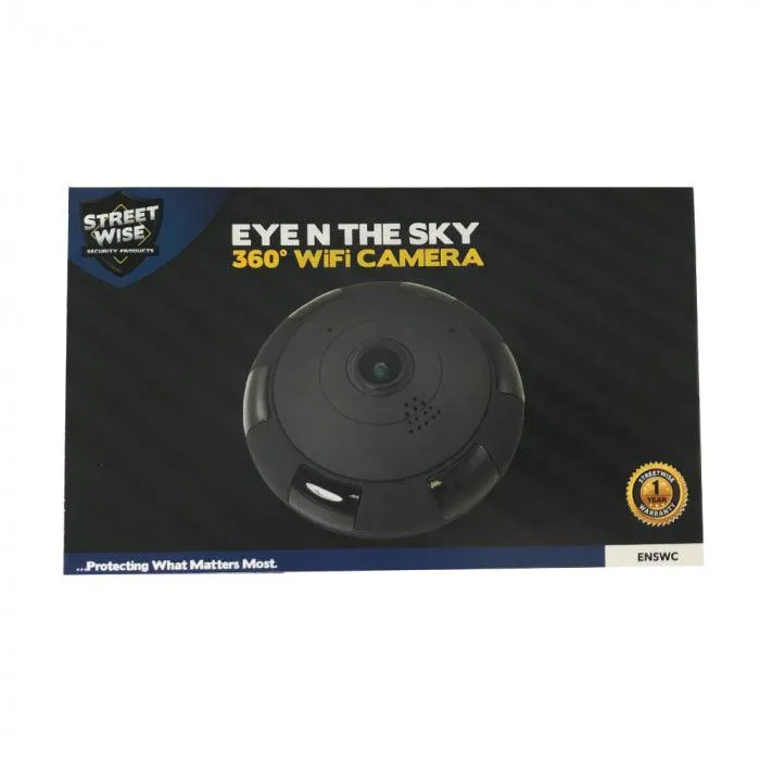 Eye In The Sky 360 Degree WiFi Camera