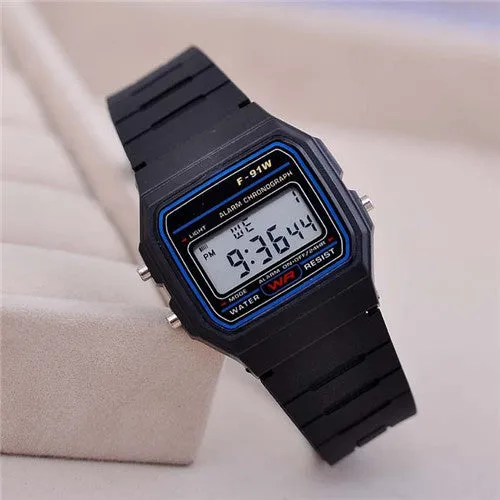 Fashion Sport Watch For Men Women Kid Colorful Electronic Led Digital Kids Watches Multifunction Jelly Wristwatch Clock Hour