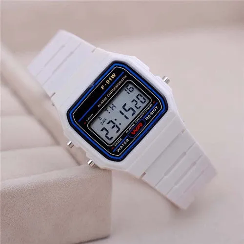 Fashion Sport Watch For Men Women Kid Colorful Electronic Led Digital Kids Watches Multifunction Jelly Wristwatch Clock Hour