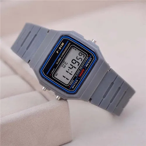 Fashion Sport Watch For Men Women Kid Colorful Electronic Led Digital Kids Watches Multifunction Jelly Wristwatch Clock Hour