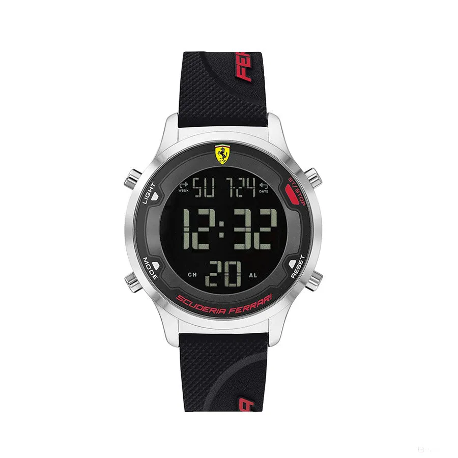 Ferrari Watch, Digitrack Mens, 40 mm, Silver, 2021