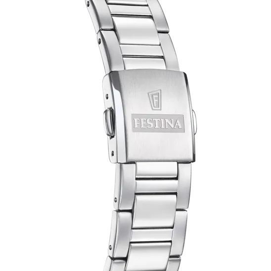 Festina Solar Energy Stainless Steel Analog (Solar Energy) Mens Watch I Model F20656/2 Quartz Solar Movement