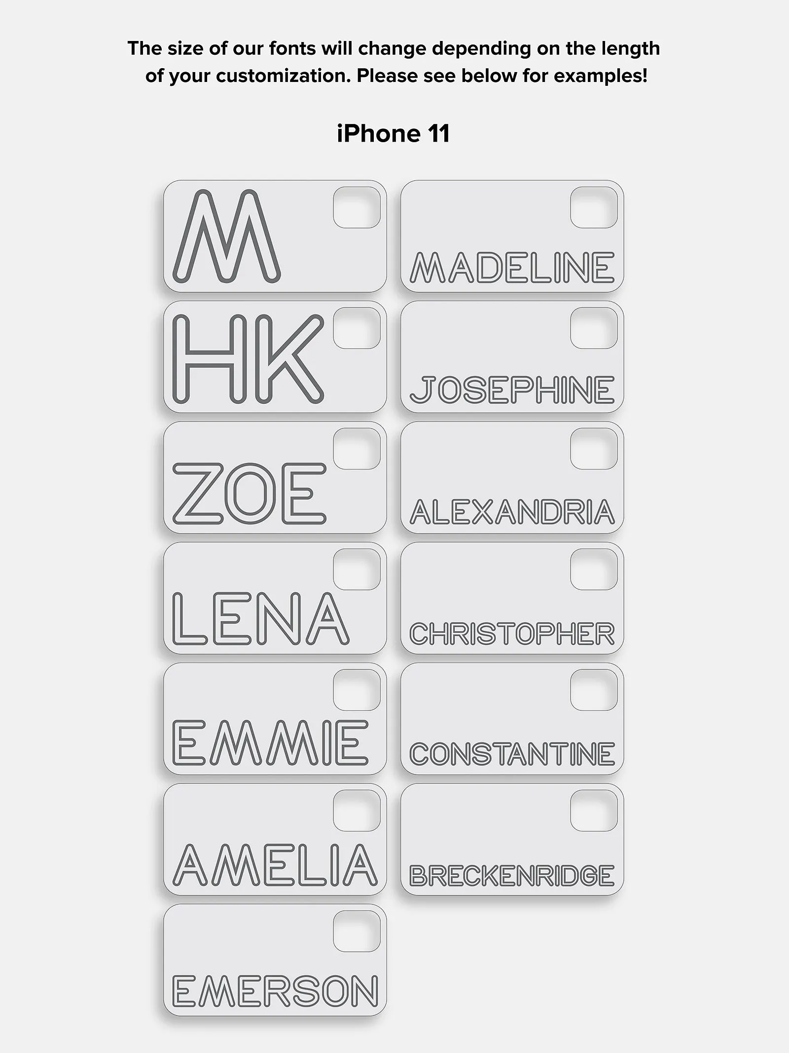 Fine Line Custom iPhone Case - Hot Pink/White