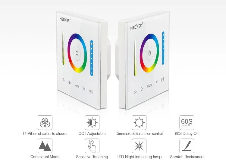 FluxTech - Smart Panel Controller (RGB, RGBW, RGB CCT)