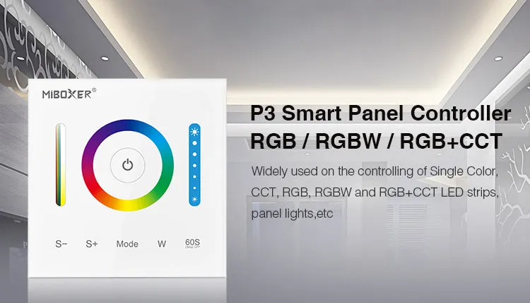 FluxTech - Smart Panel Controller (RGB, RGBW, RGB CCT)