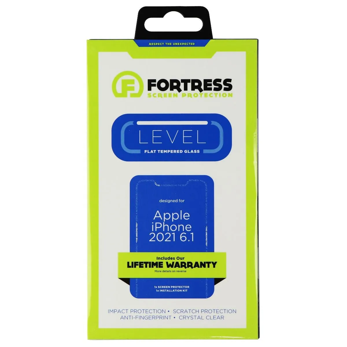 Fortress Premium Tempered Glass Screen Protector for iPhone 14/13/13 Pro