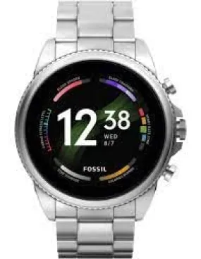 Fossil Gen 6 Smartwatch Digital Black Dial Men's Watch