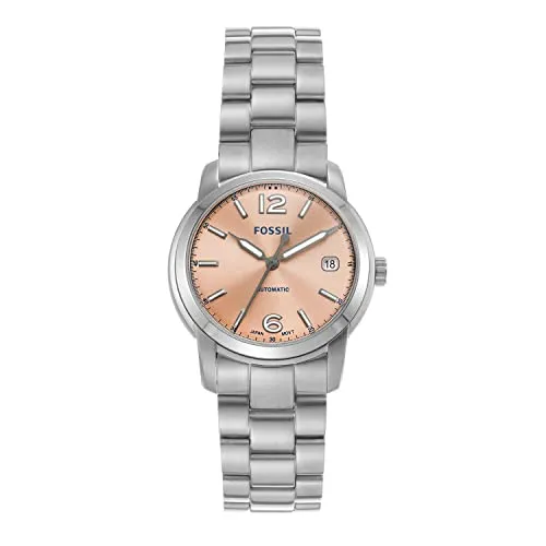 Fossil Heritage Analog Rose Gold Dial Women's Watch-ME3247