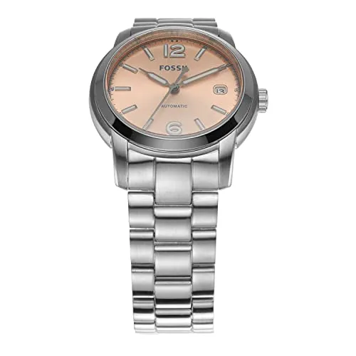 Fossil Heritage Analog Rose Gold Dial Women's Watch-ME3247