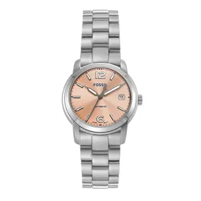 Fossil Heritage Analog Rose Gold Dial Women's Watch-ME3247