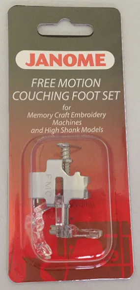 Free Motion Couching Foot Set