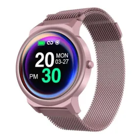 Full Round Touch Screen Heart Rate Monitor IP67 Waterproof Smartwatch