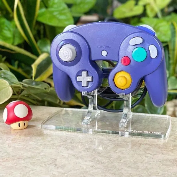 Gamecube Controller Display Stand - Rose Colored Gaming