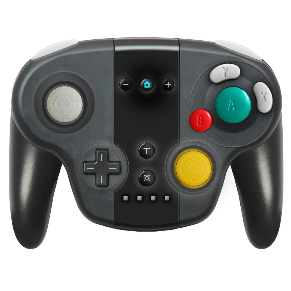 Gamecube Style Controller for Nintendo Switch: With Amiibo/NFC Functionality Wired or Wireless Connection