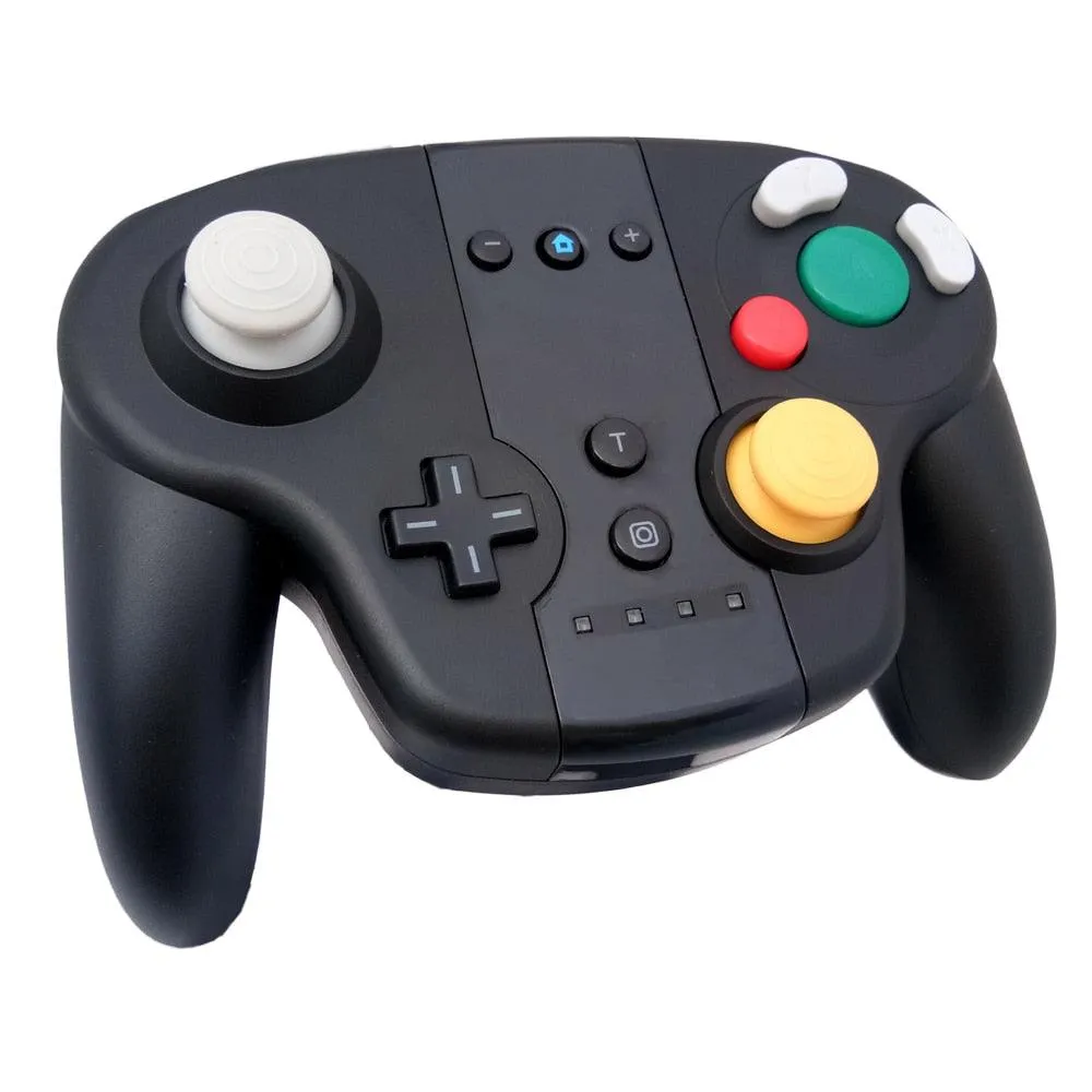 Gamecube Style Controller for Nintendo Switch: With Amiibo/NFC Functionality Wired or Wireless Connection