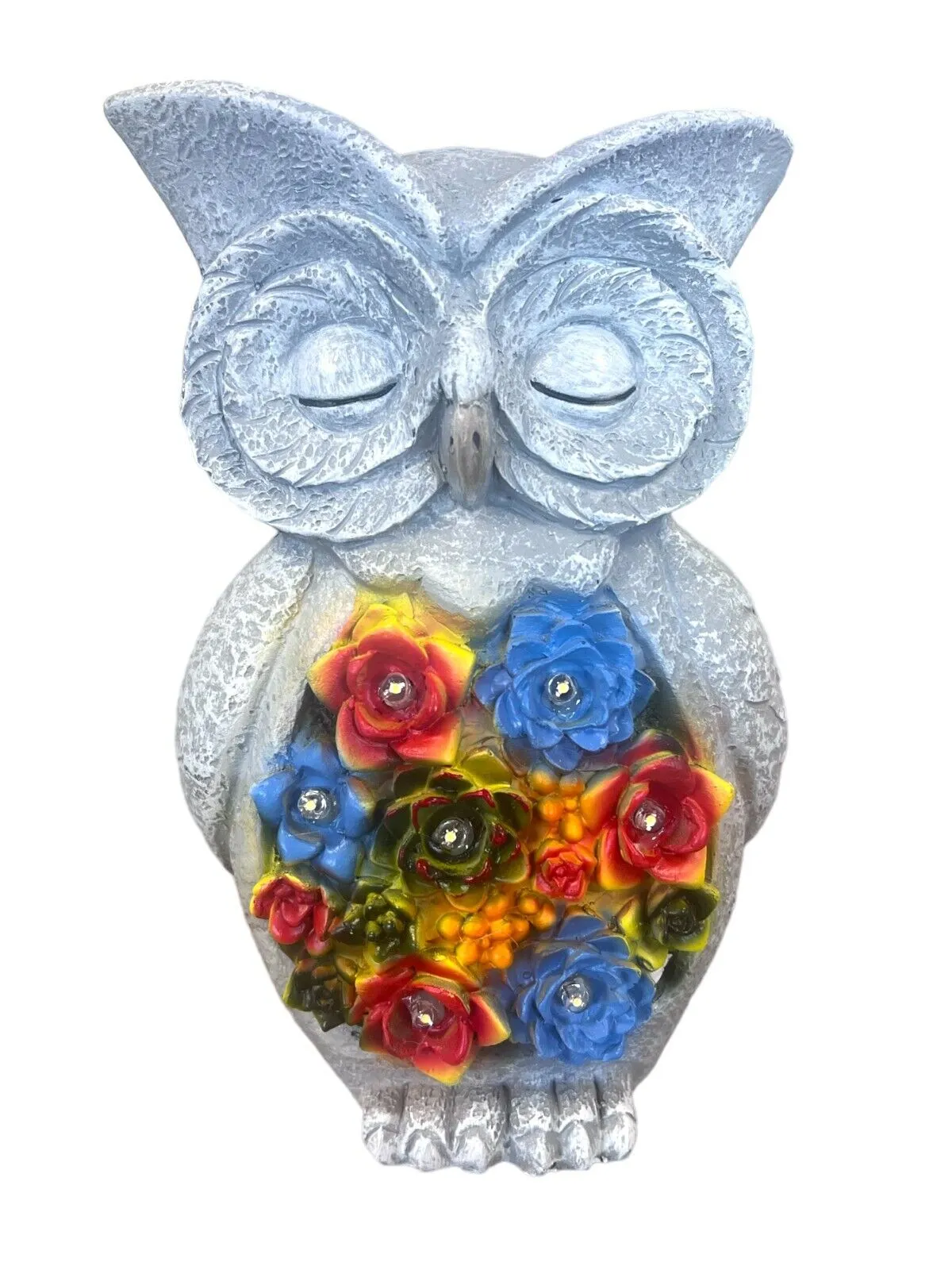 Garden Owl Solar Ornament