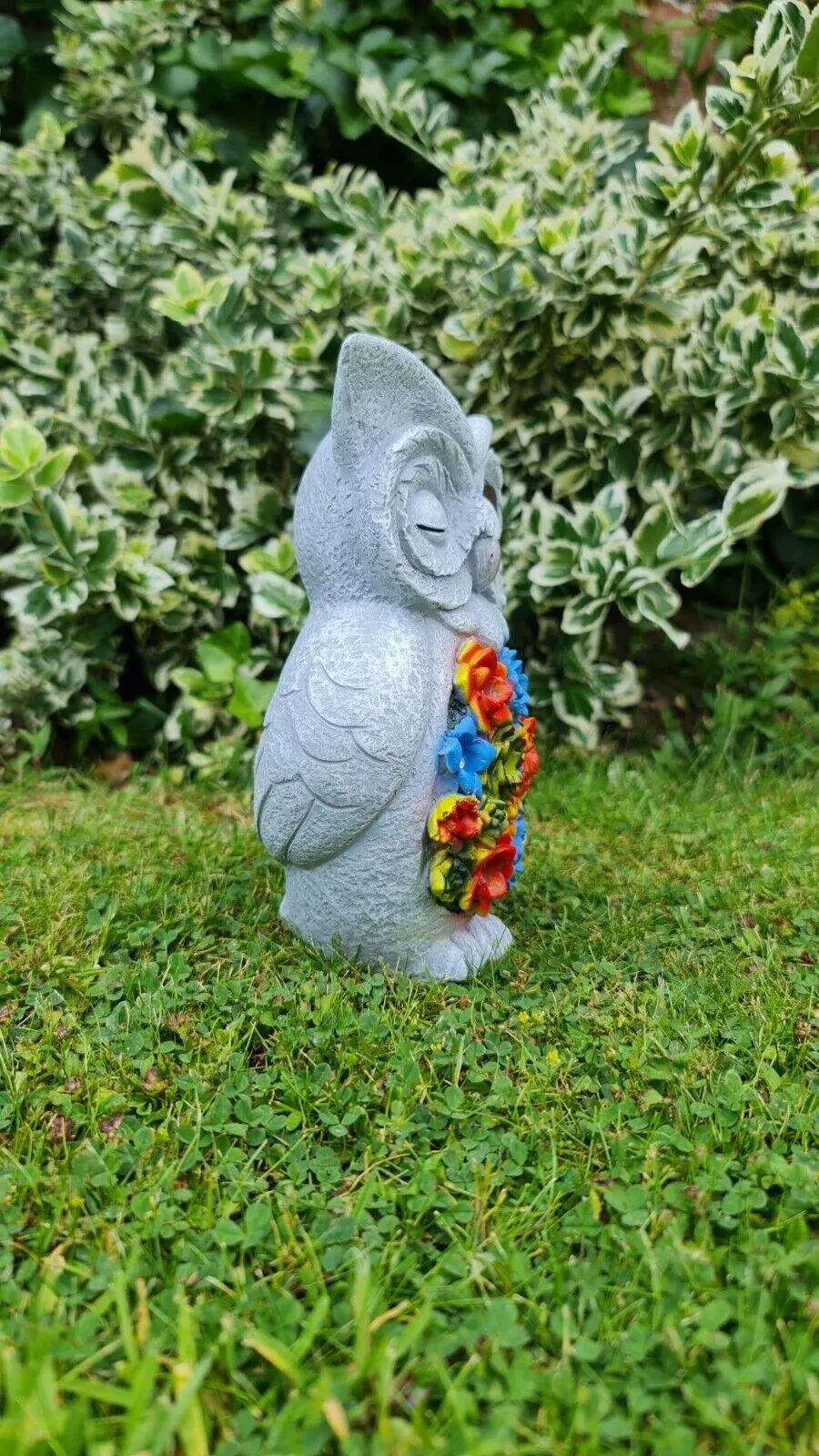 Garden Owl Solar Ornament