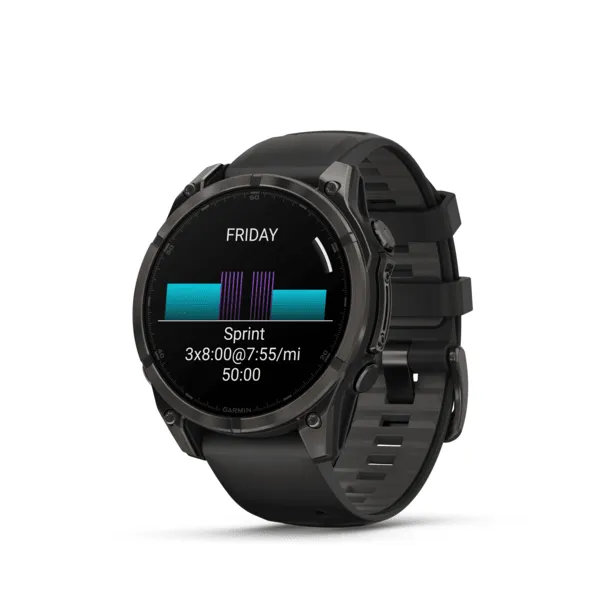 GARMIN Fenix 8 Amoled Sapphire Carbon Gray 47mm