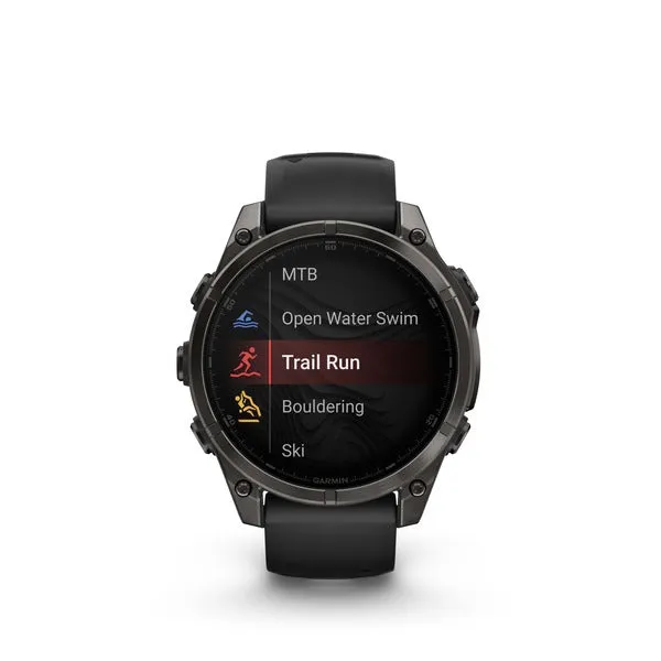 GARMIN Fenix 8 Amoled Sapphire Carbon Gray 47mm