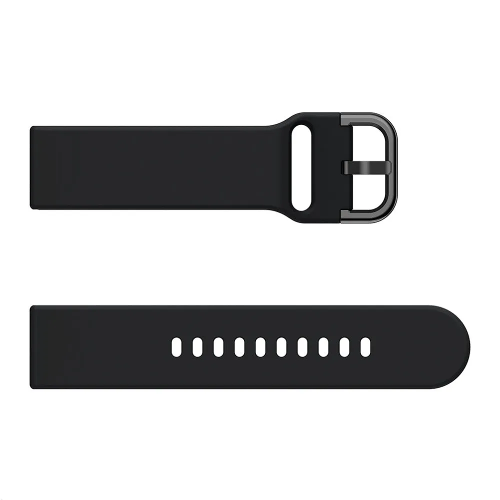 Garmin Forerunner 55 silicone sports bracelet with pin buckle (joint circumference: 155-195mm) - Black