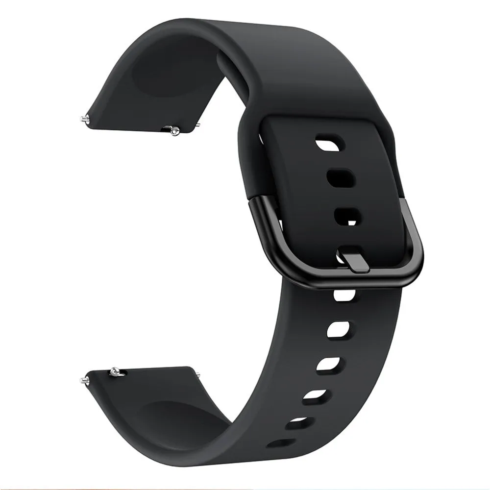 Garmin Forerunner 55 silicone sports bracelet with pin buckle (joint circumference: 155-195mm) - Black