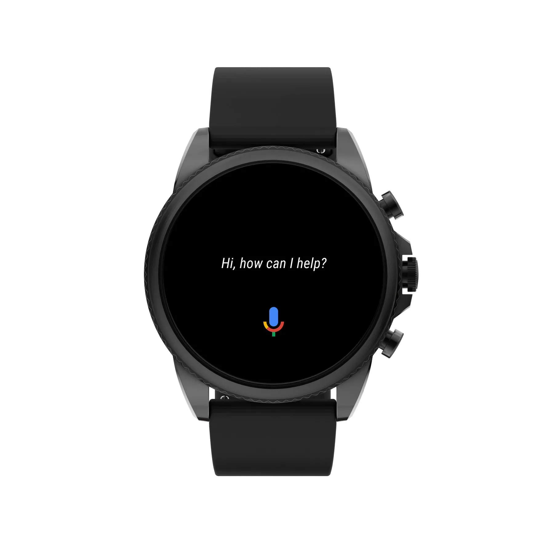 Gen 6 Smartwatch Black Silicone