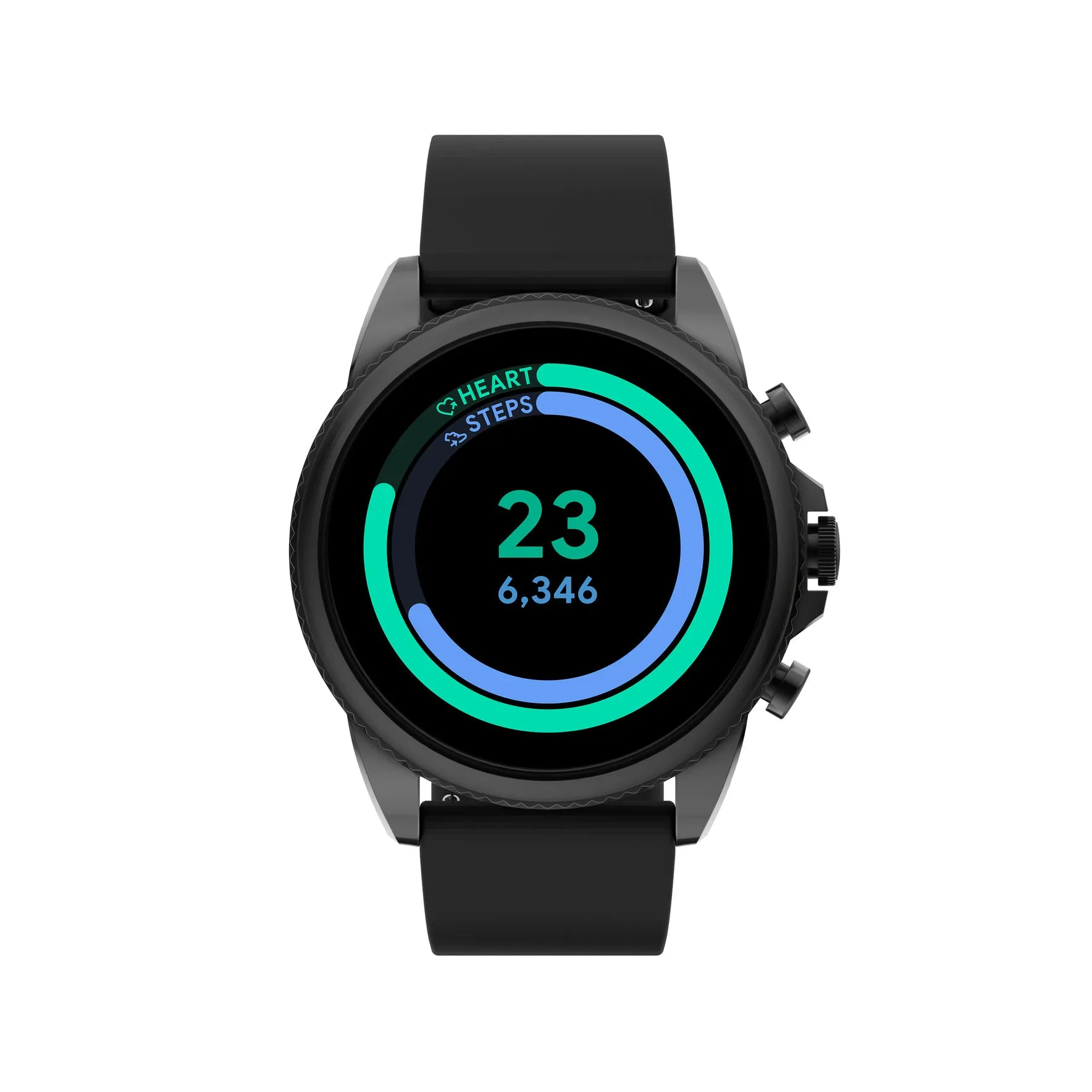 Gen 6 Smartwatch Black Silicone