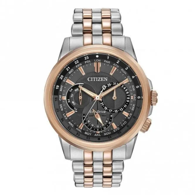 Gents Eco-Drive Bracelet Watch BU2026-65H