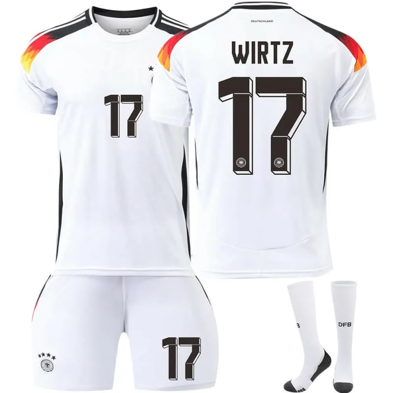 Germany Home No. 13 Müller European Cup Jersey for Fans